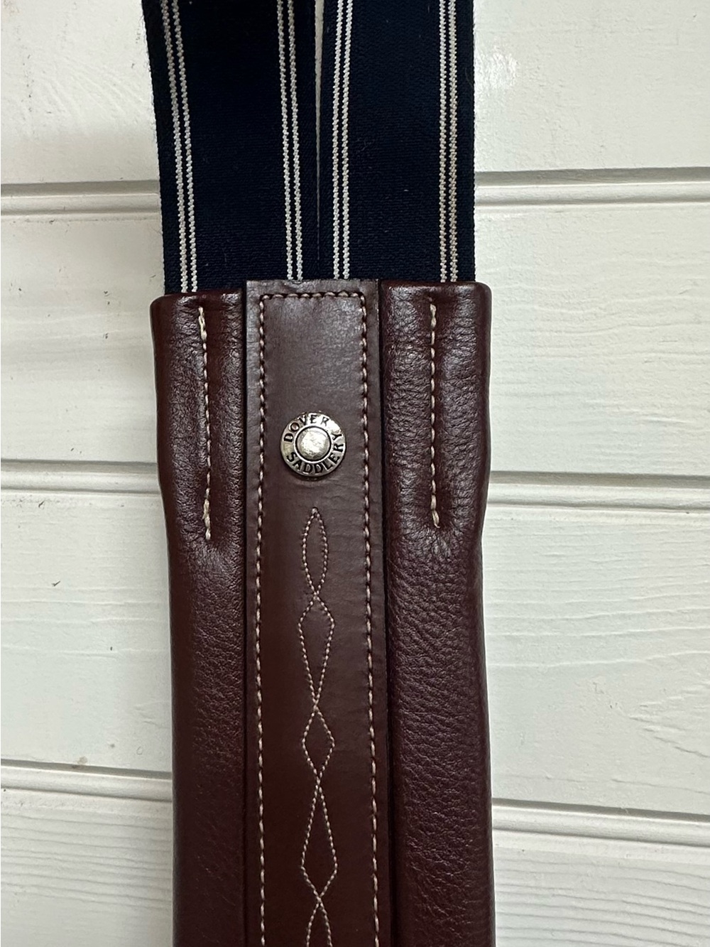 Dover Saddlery Brown Leather Girth Size 46